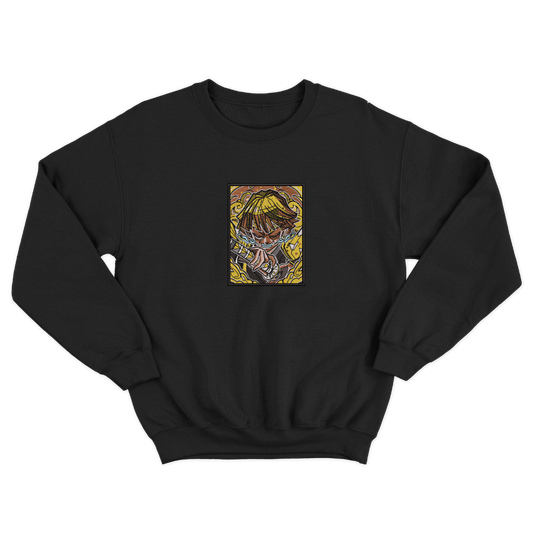 Zenitsu Agatsuma Embroidered Sweatshirt