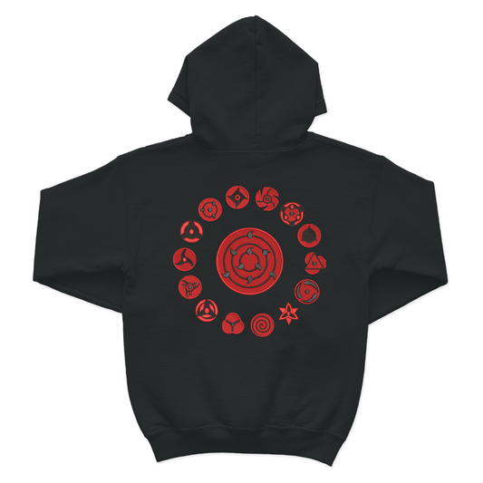 The Uchiha  Embroidered Hoodie