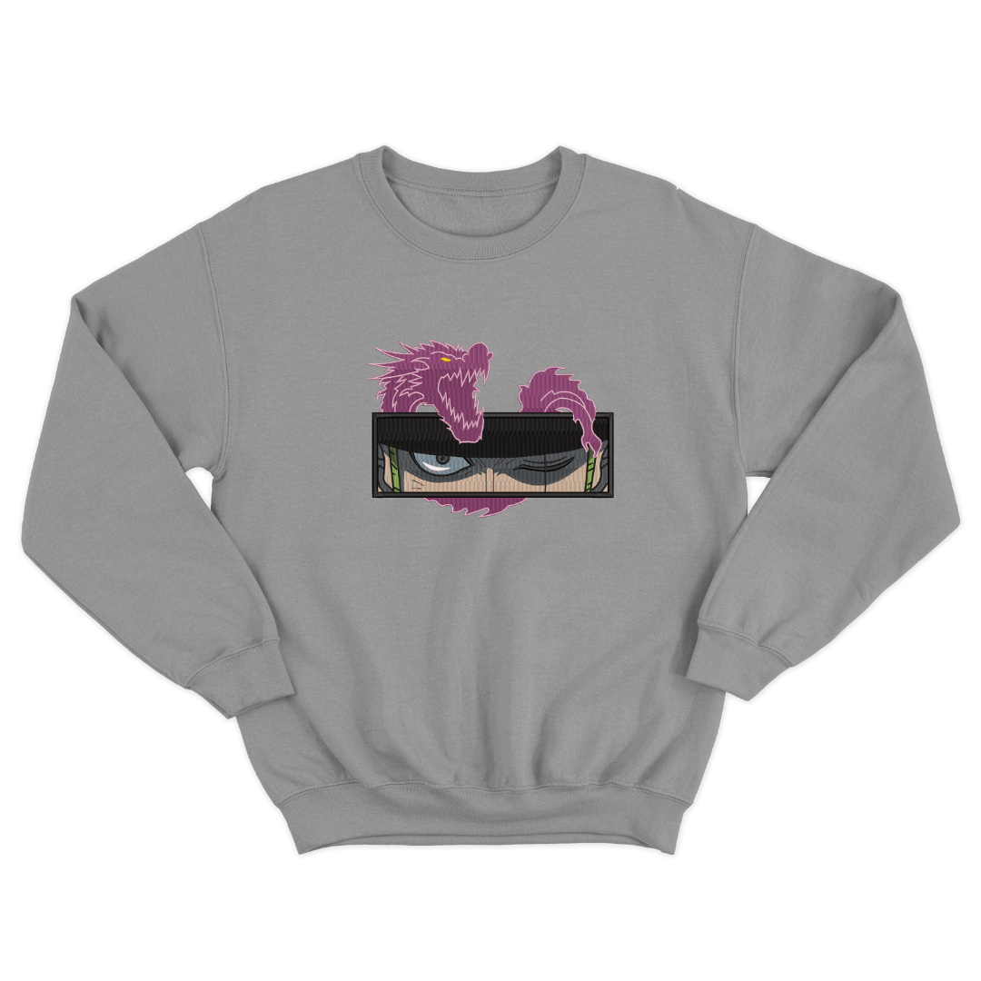 Zoro Eyes Embroidered Sweatshirt