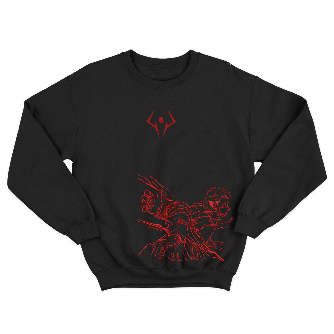 Sukuna Embroidered Sweatshirt