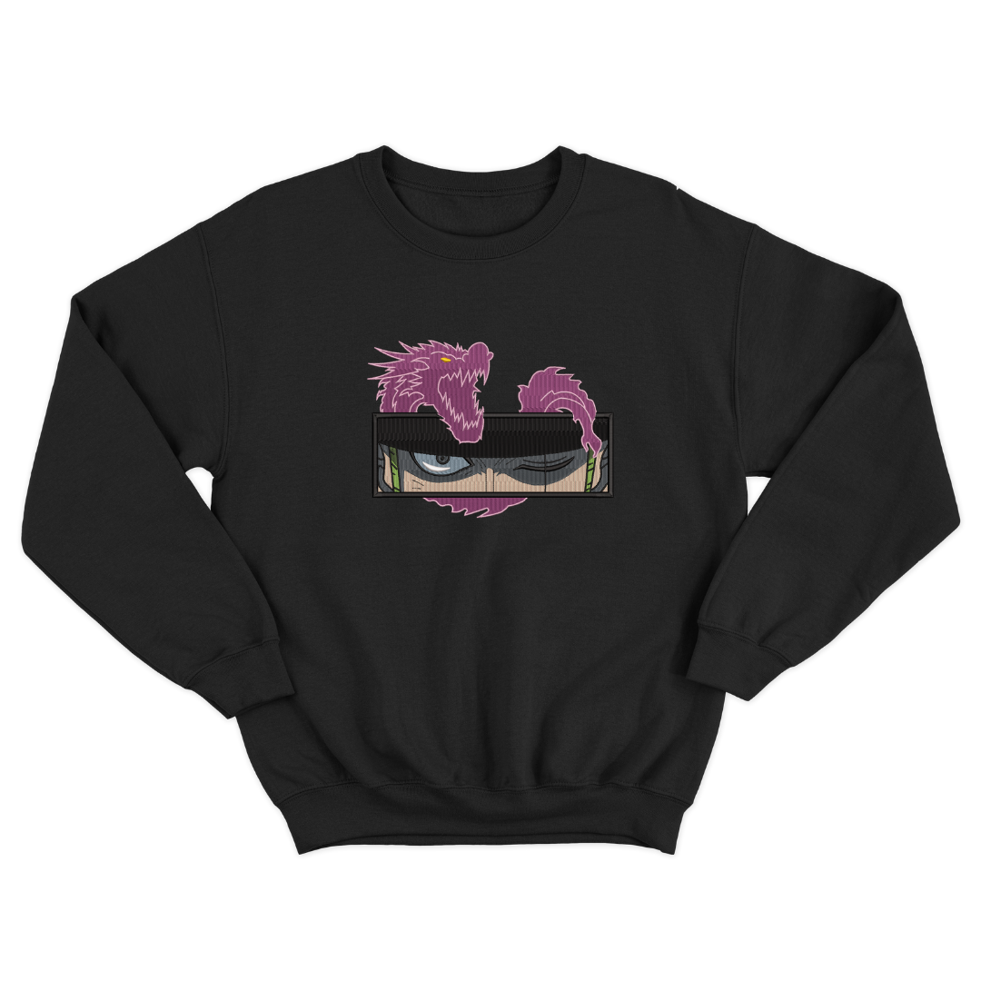 Zoro Eyes Embroidered Sweatshirt