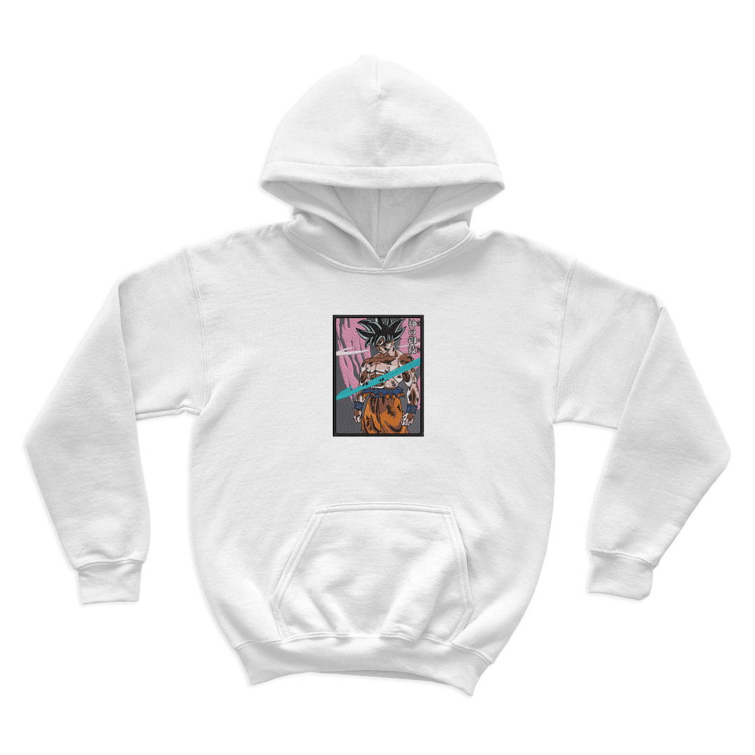 Goku Embroidered Hoodie