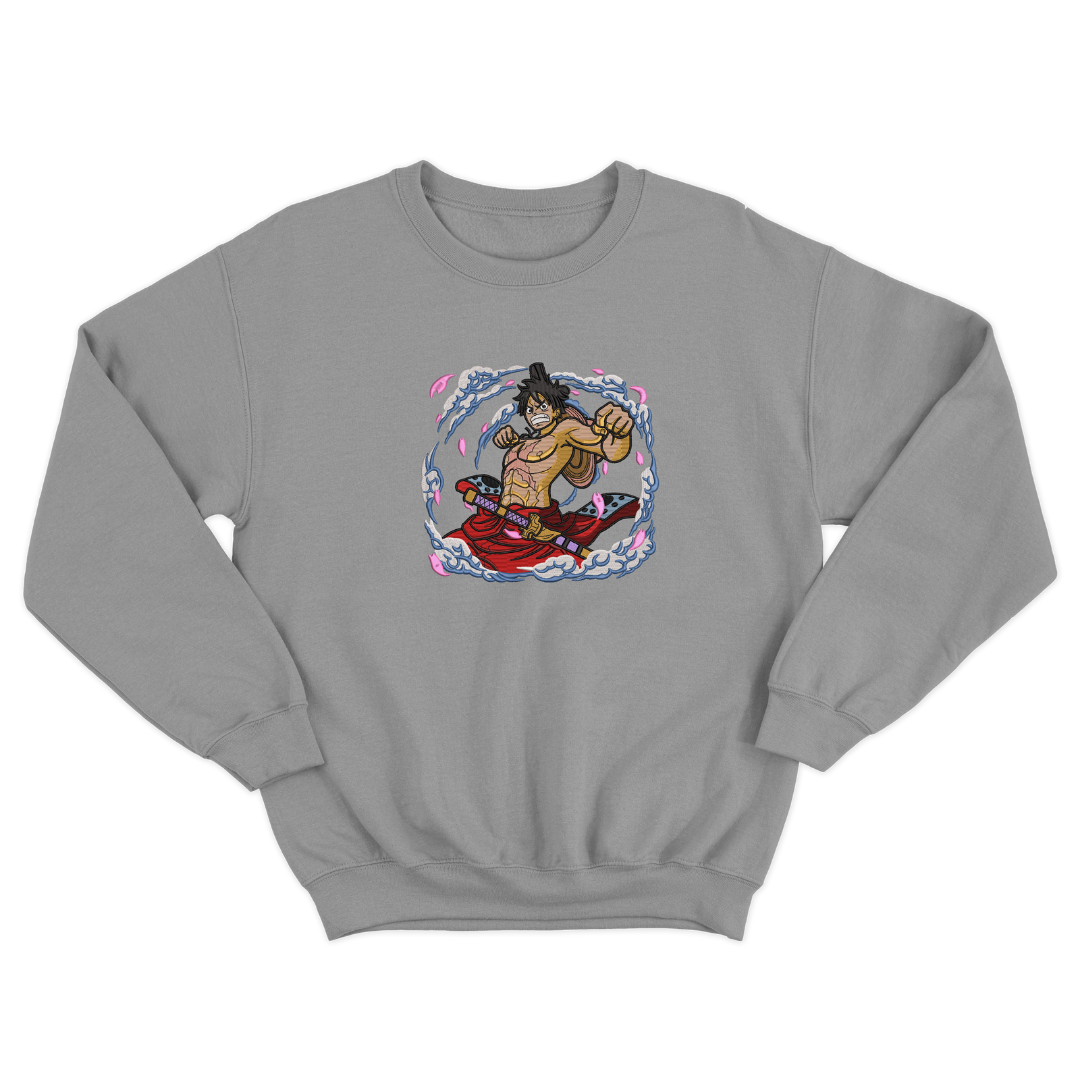 Monkey D. Luffy Embroidered Sweatshirt