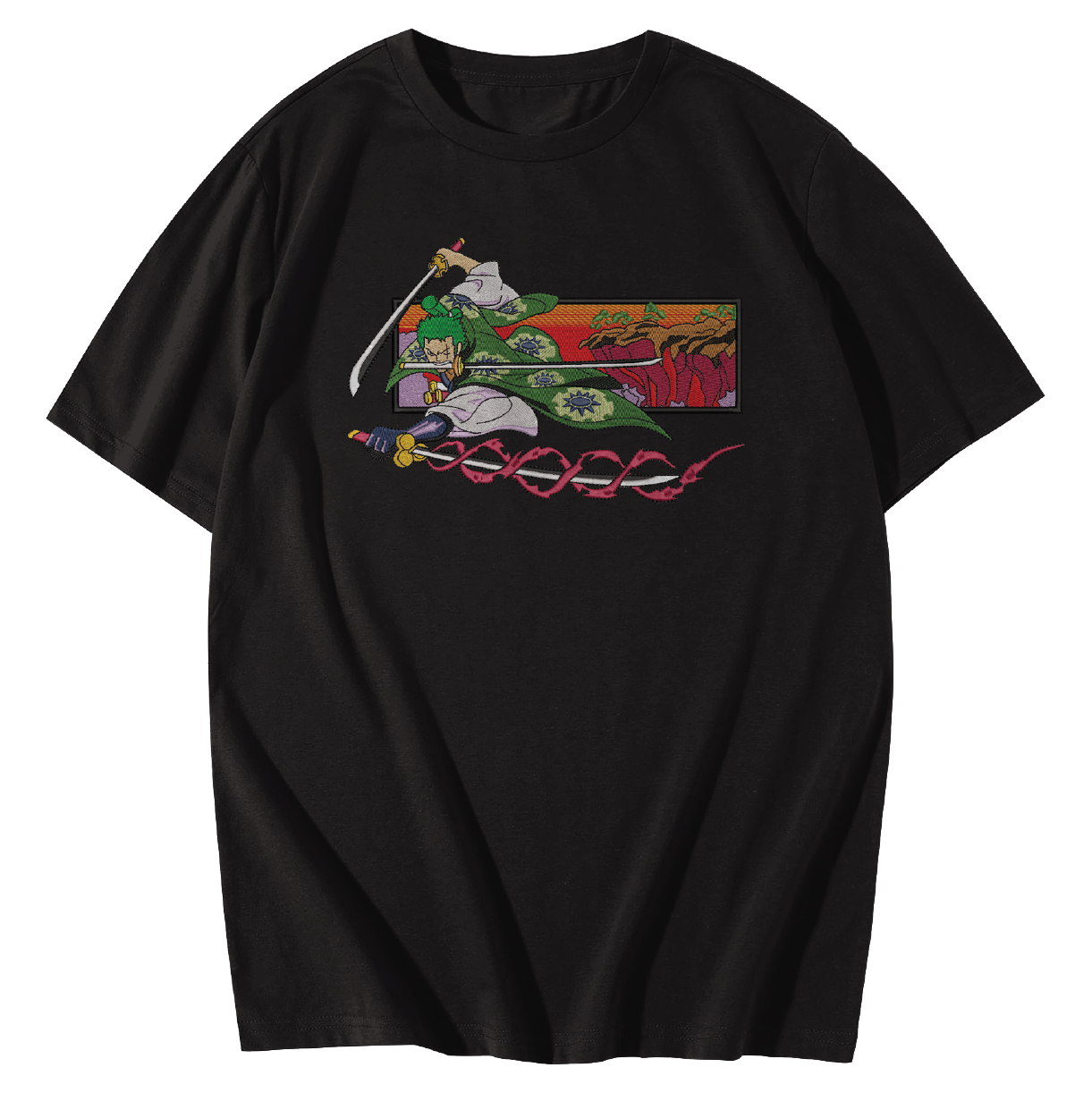 Zoro embroidered Oversize T-Shirt