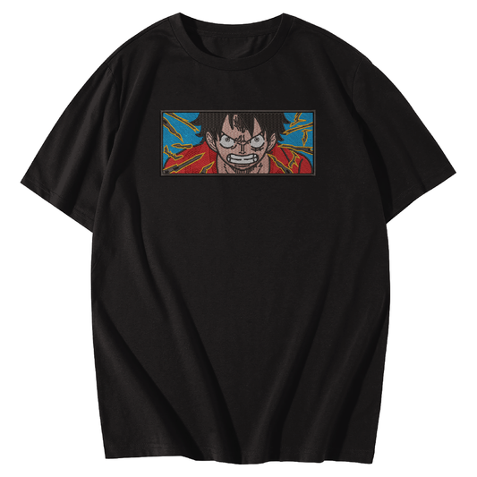 Luffy embroidered Oversize T-Shirt