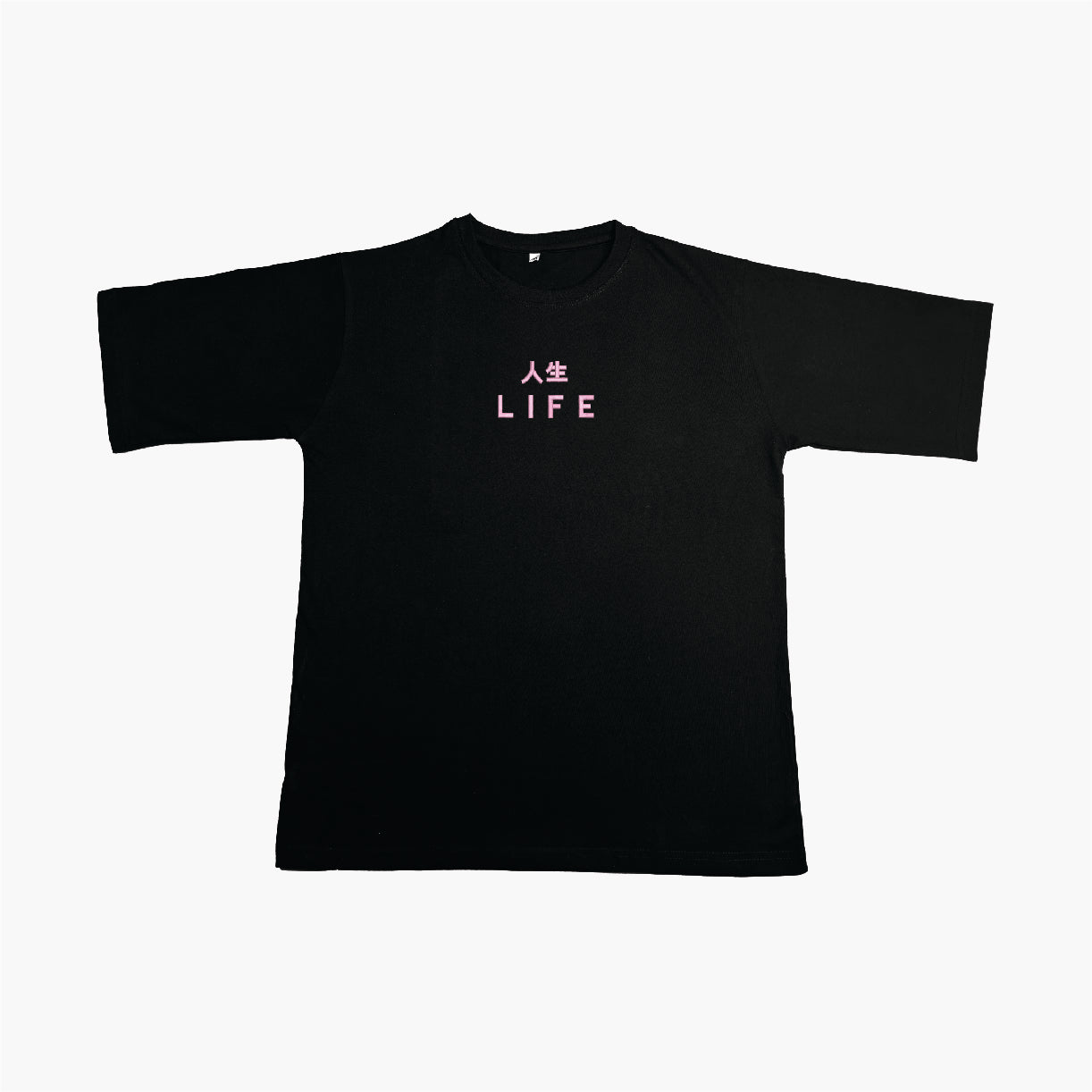 Life Embroidered Oversize T-Shirt