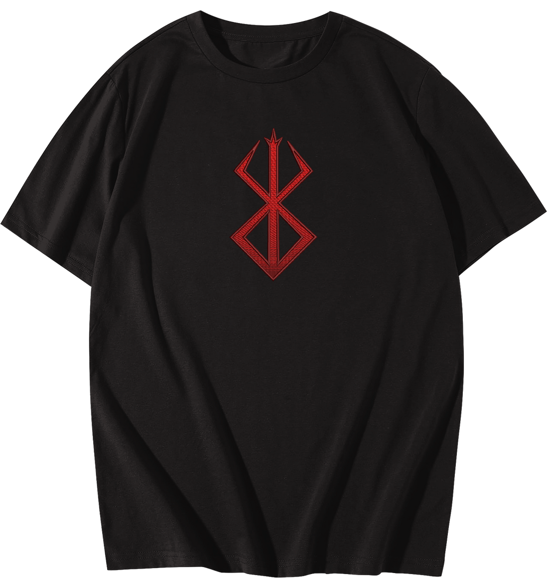 Mark of sacrifice Embroidered Oversize T-Shirt– Bearbroidery Clothing