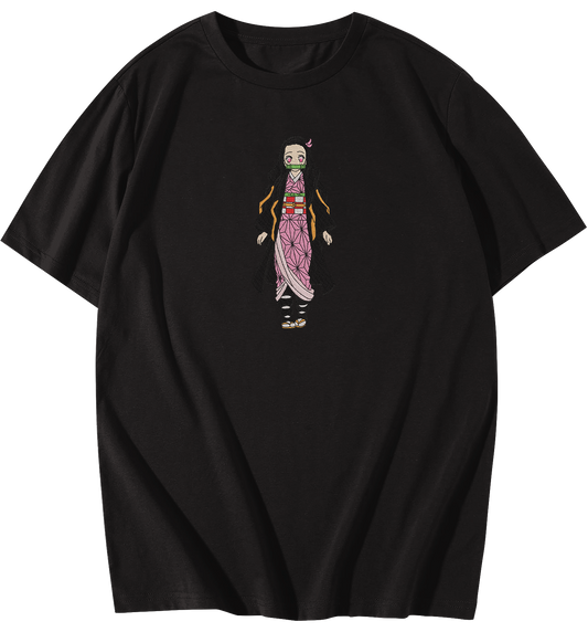 Nezu  Embroidered Oversize T-Shirt