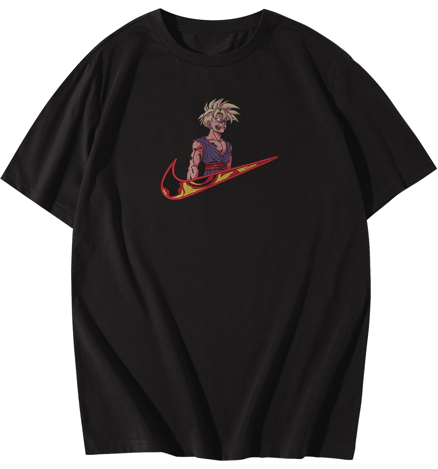 Gohan Rage Embroidered Oversize T-Shirt