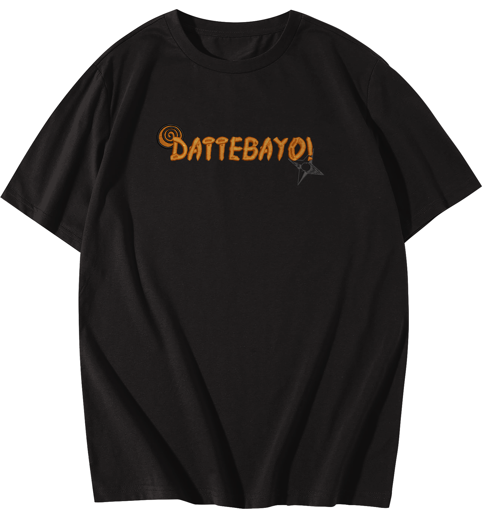 Dattebayo Embroidered Oversize T-Shirt– Bearbroidery Clothing