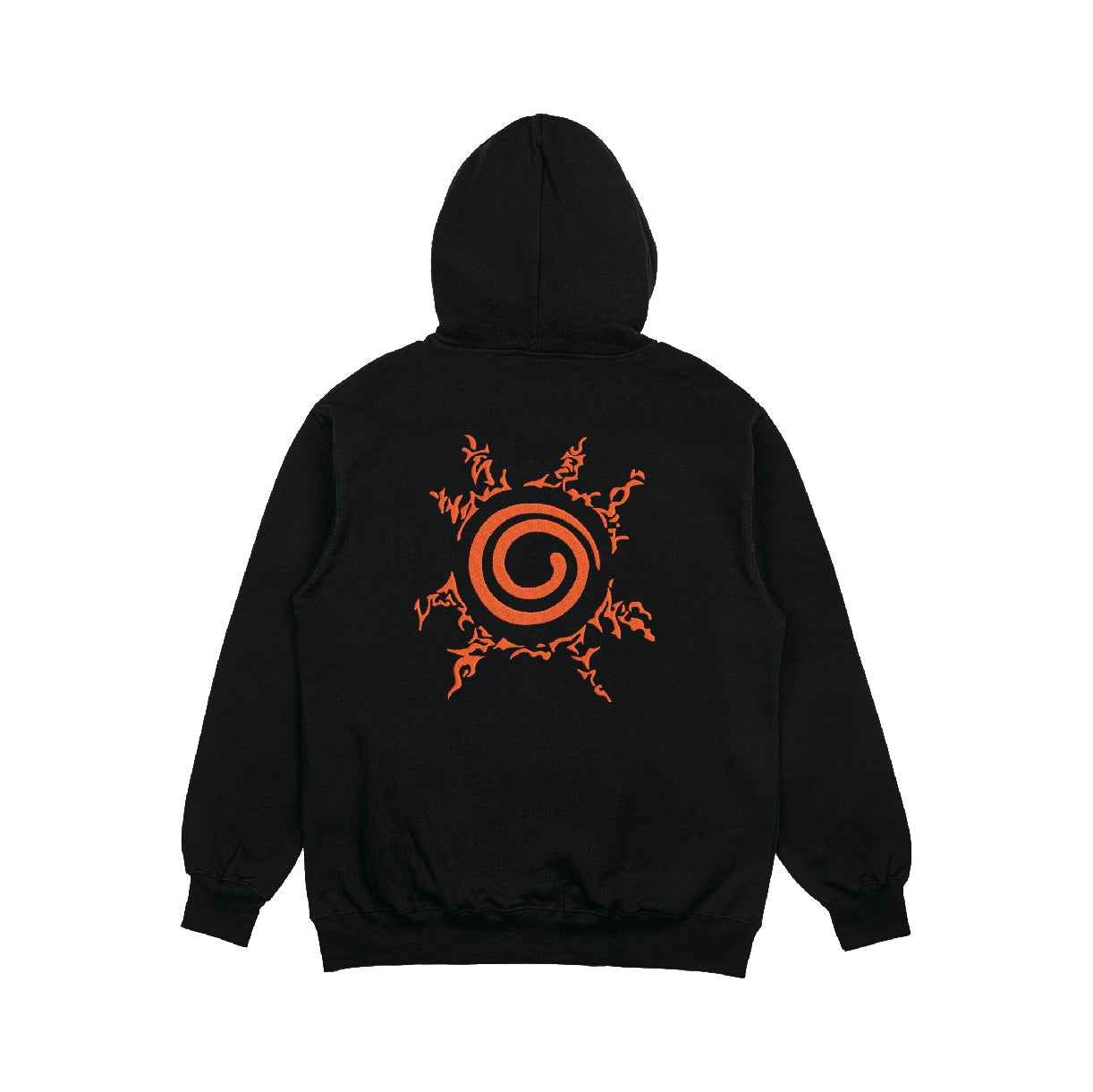 Kurama Nine-Tail fox Seal Front & Back Embroidered Hoodie