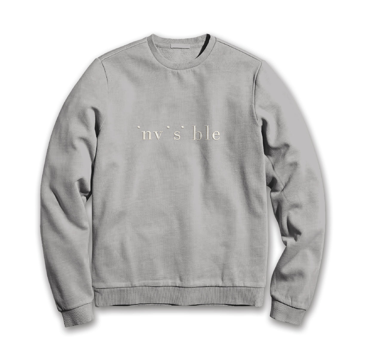 Invisible Embroidered Sweatshirt