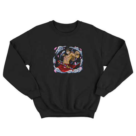 Monkey D. Luffy Embroidered Sweatshirt