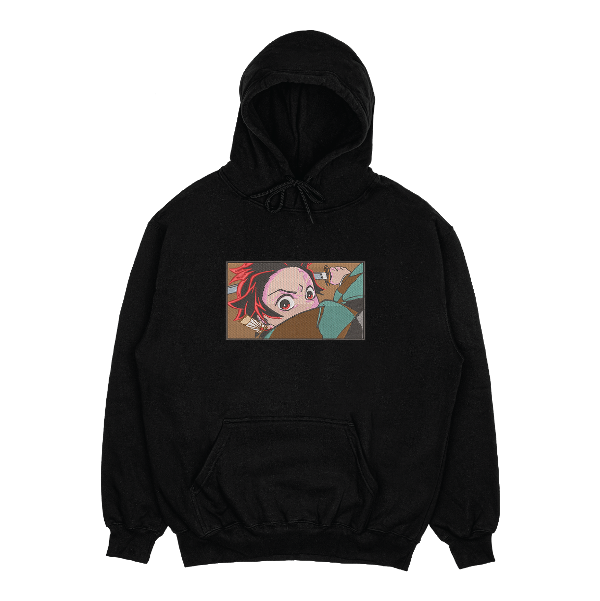 Tanjiro Comado Embroidered Hoodie