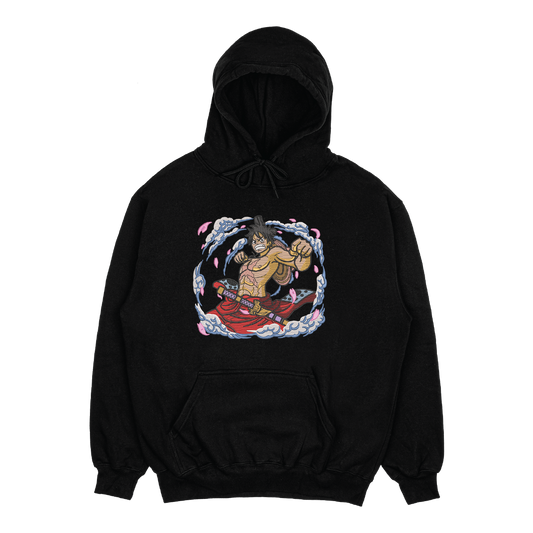 Luffy Embroidered Hoodie