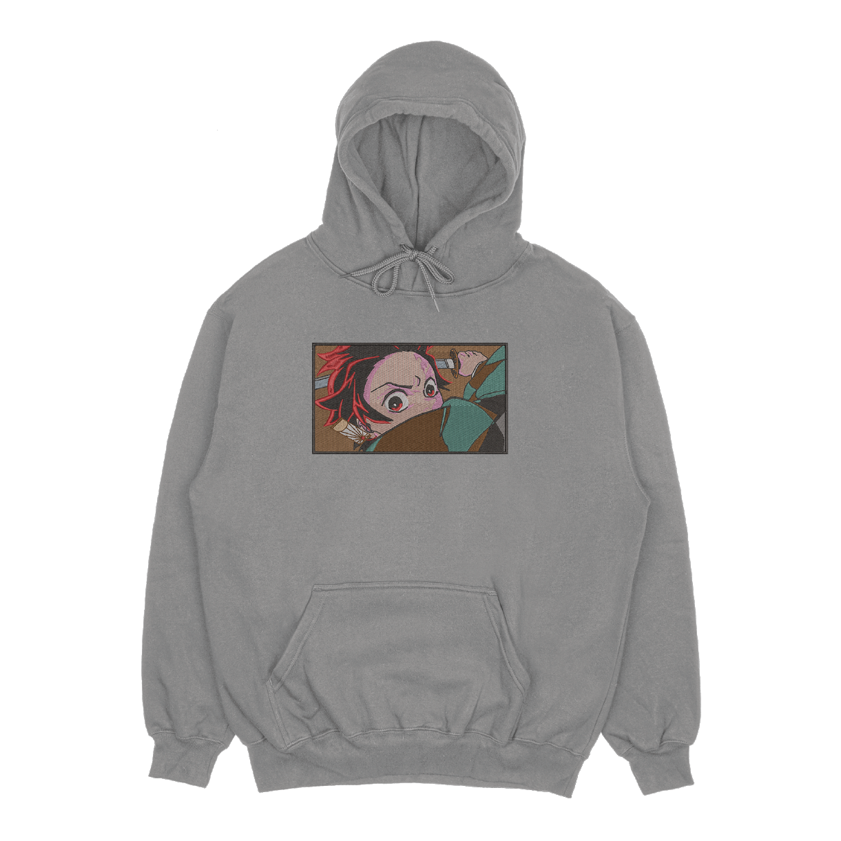 Tanjiro Comado Embroidered Hoodie