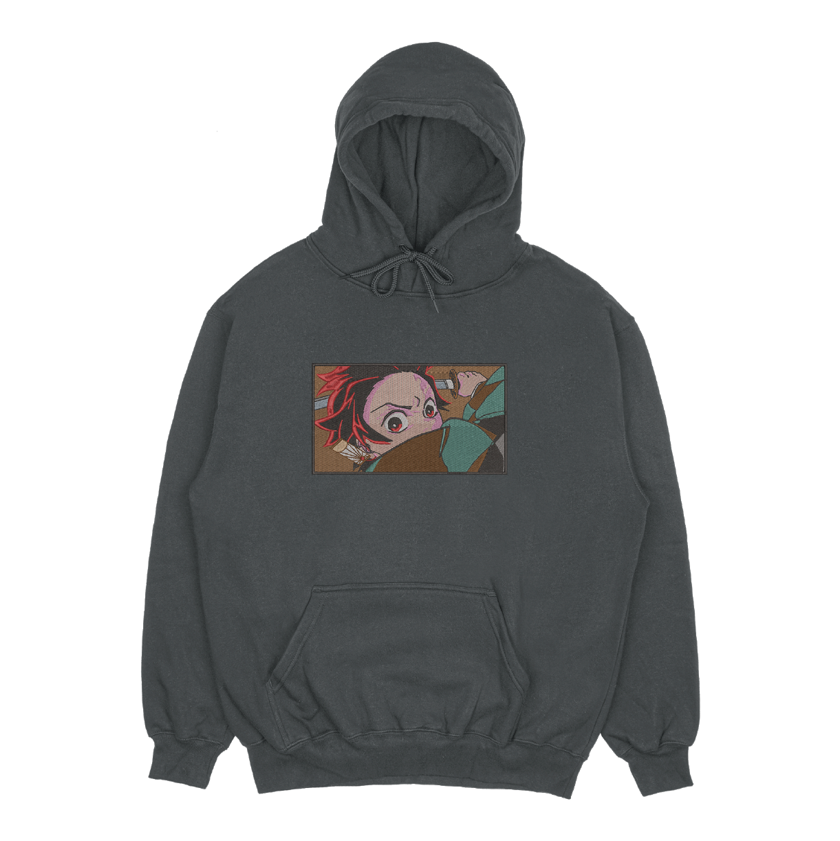 Tanjiro Comado Embroidered Hoodie