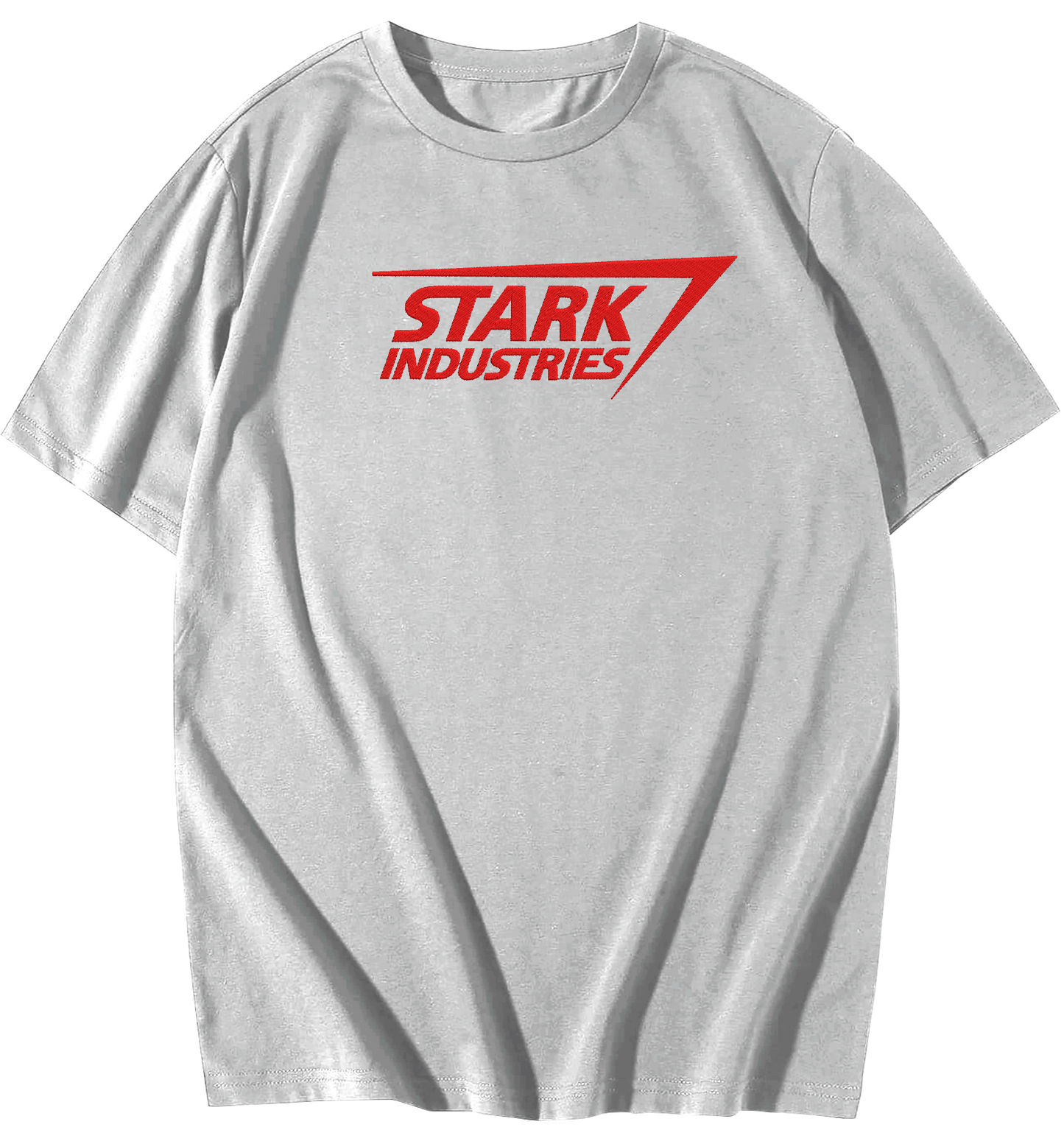 Stark Industries Embroidered Oversized T-shirt