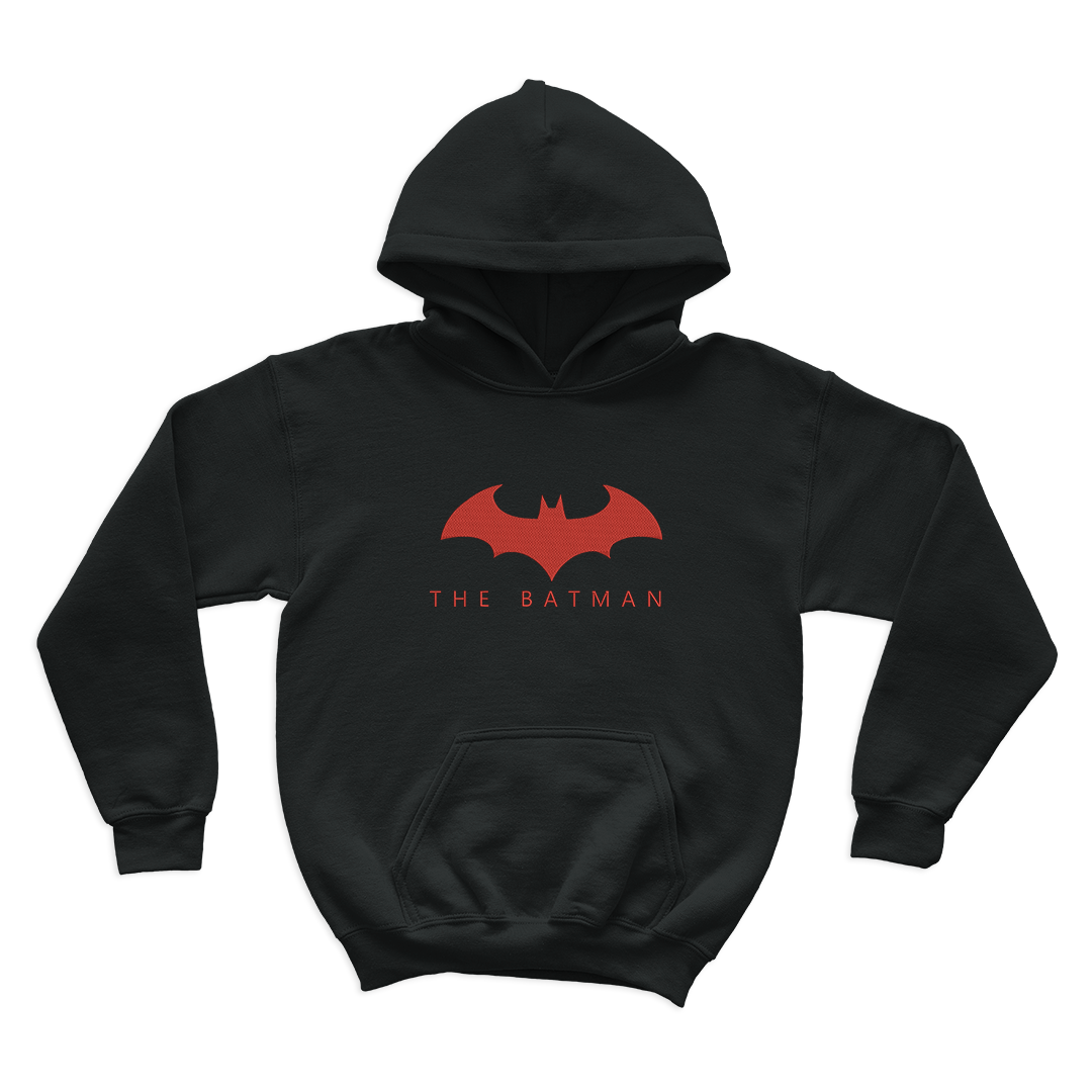 Batman Embroidered Hoodie