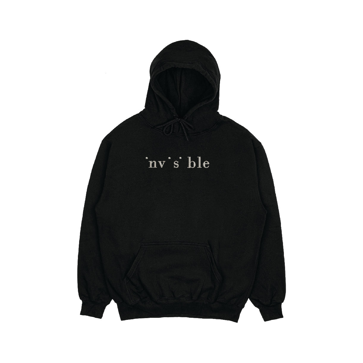 Invisible Embroidered Hoodie