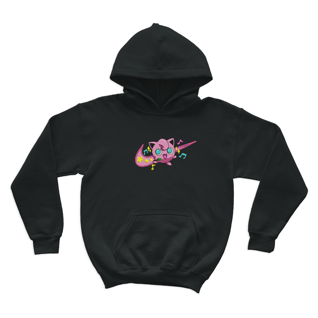 Jigglypuff Embroidered Hoodie