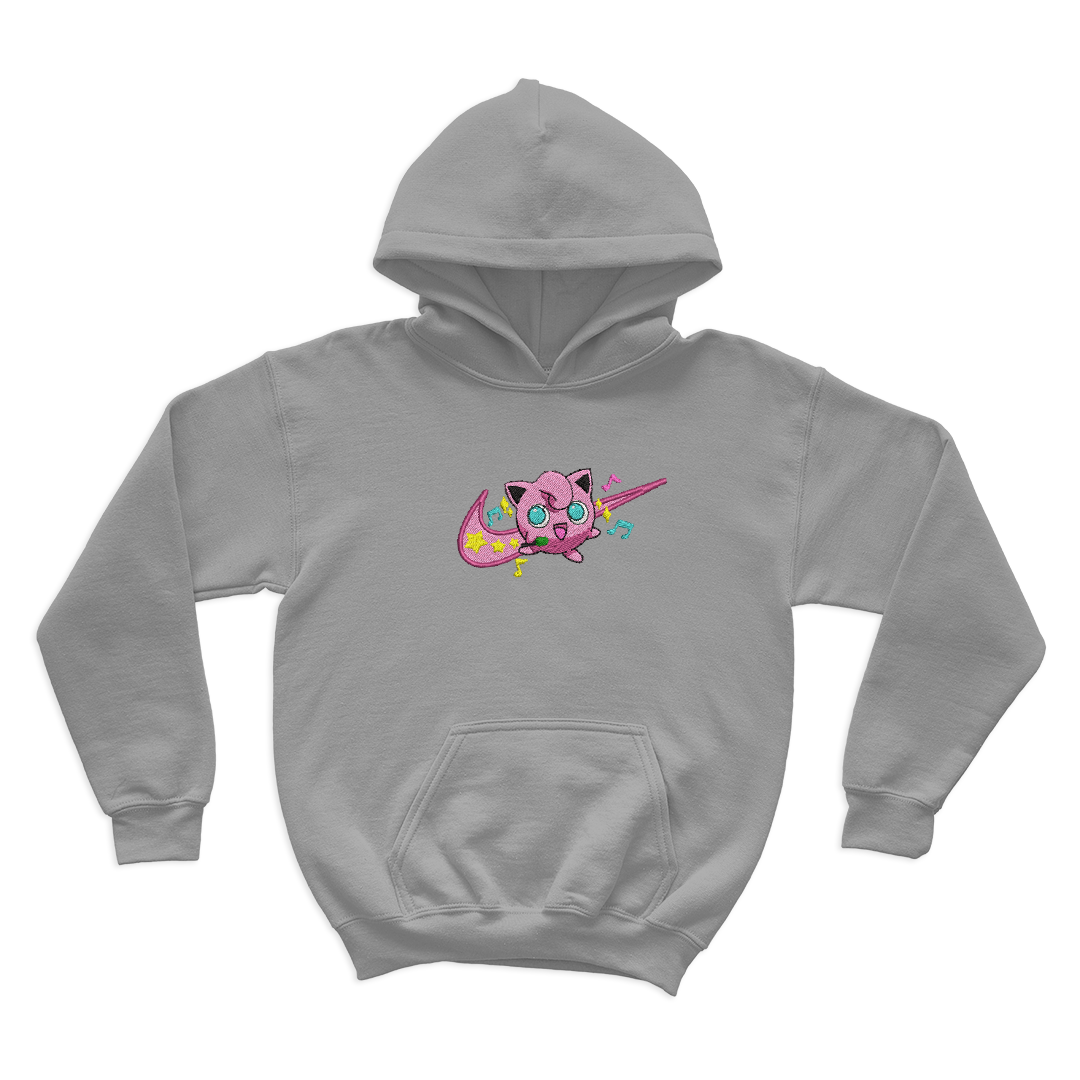 Jigglypuff Embroidered Hoodie