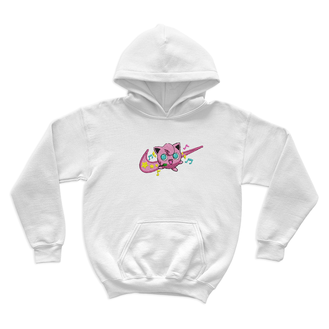 Jigglypuff Embroidered Hoodie