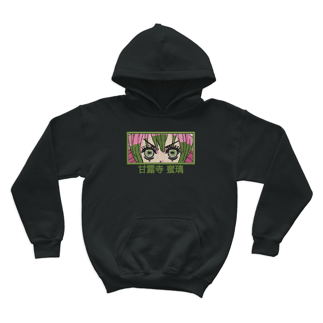 Mitsuri Kanroji Embroidered Hoodie