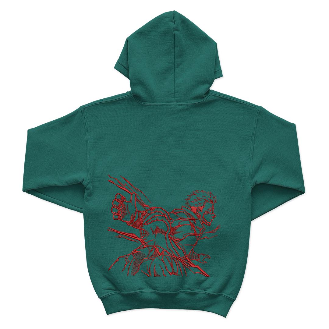 Sukuna Embroidered Hoodie