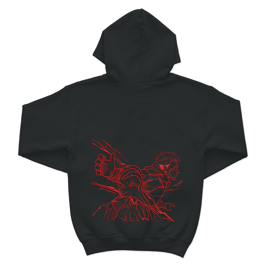 Sukuna Embroidered Hoodie