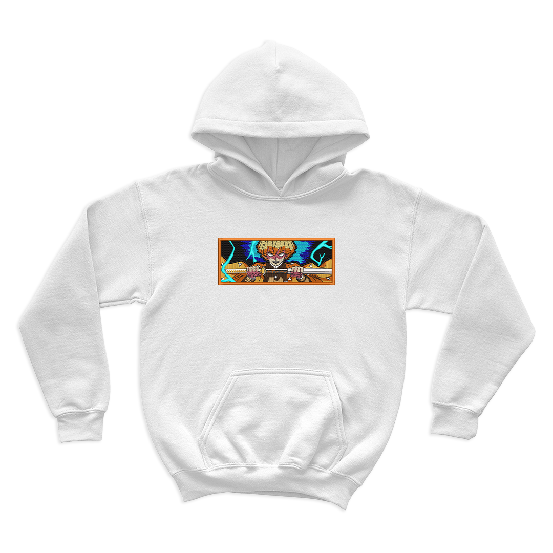 Thunder Breathing Embroidered Hoodie